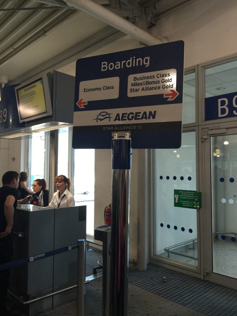 Boarding w Atenach
