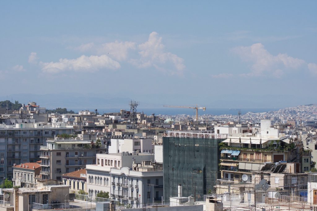 RadissonBlu Park, Ateny: widok na port w Pireusie