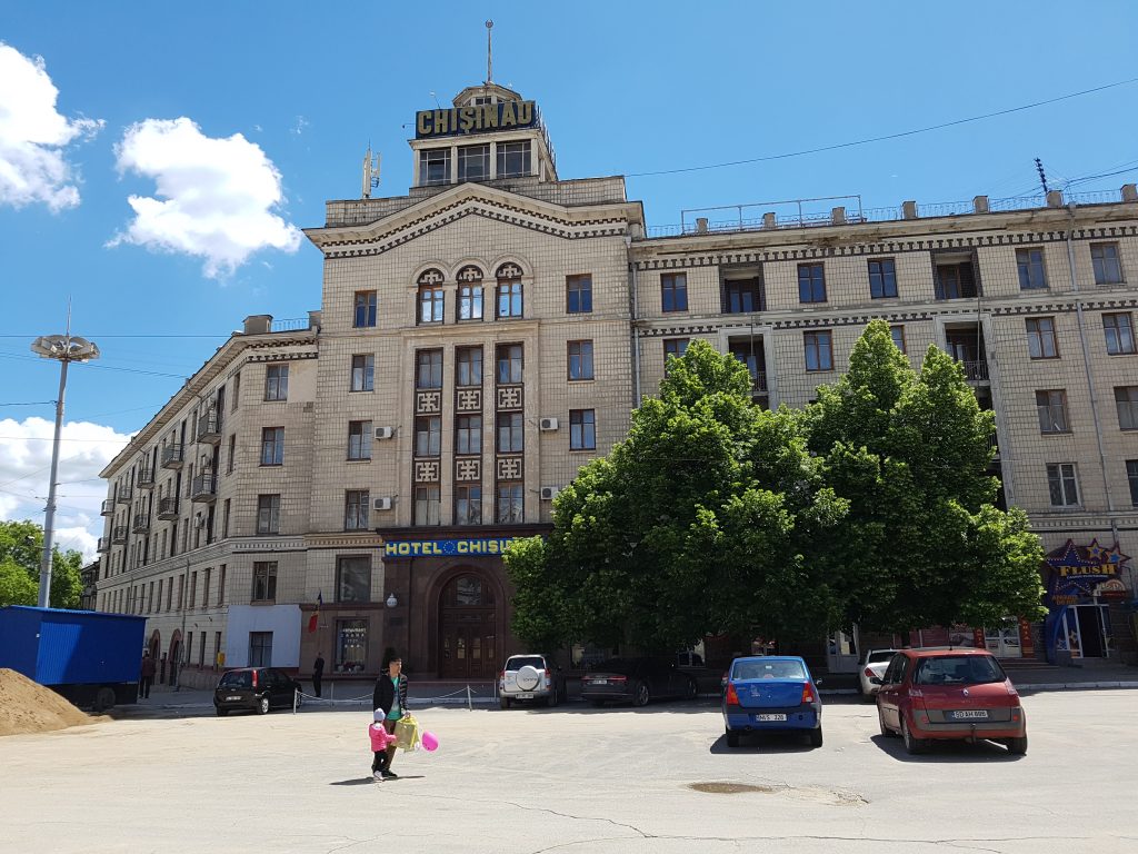 Kiszyniów - Zabytkowy hotel o tej samej nazwie