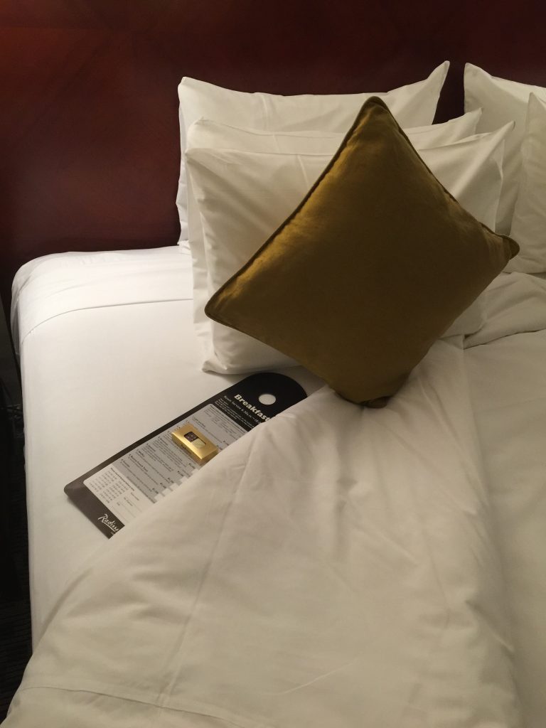 Radisson Narita - turndown service