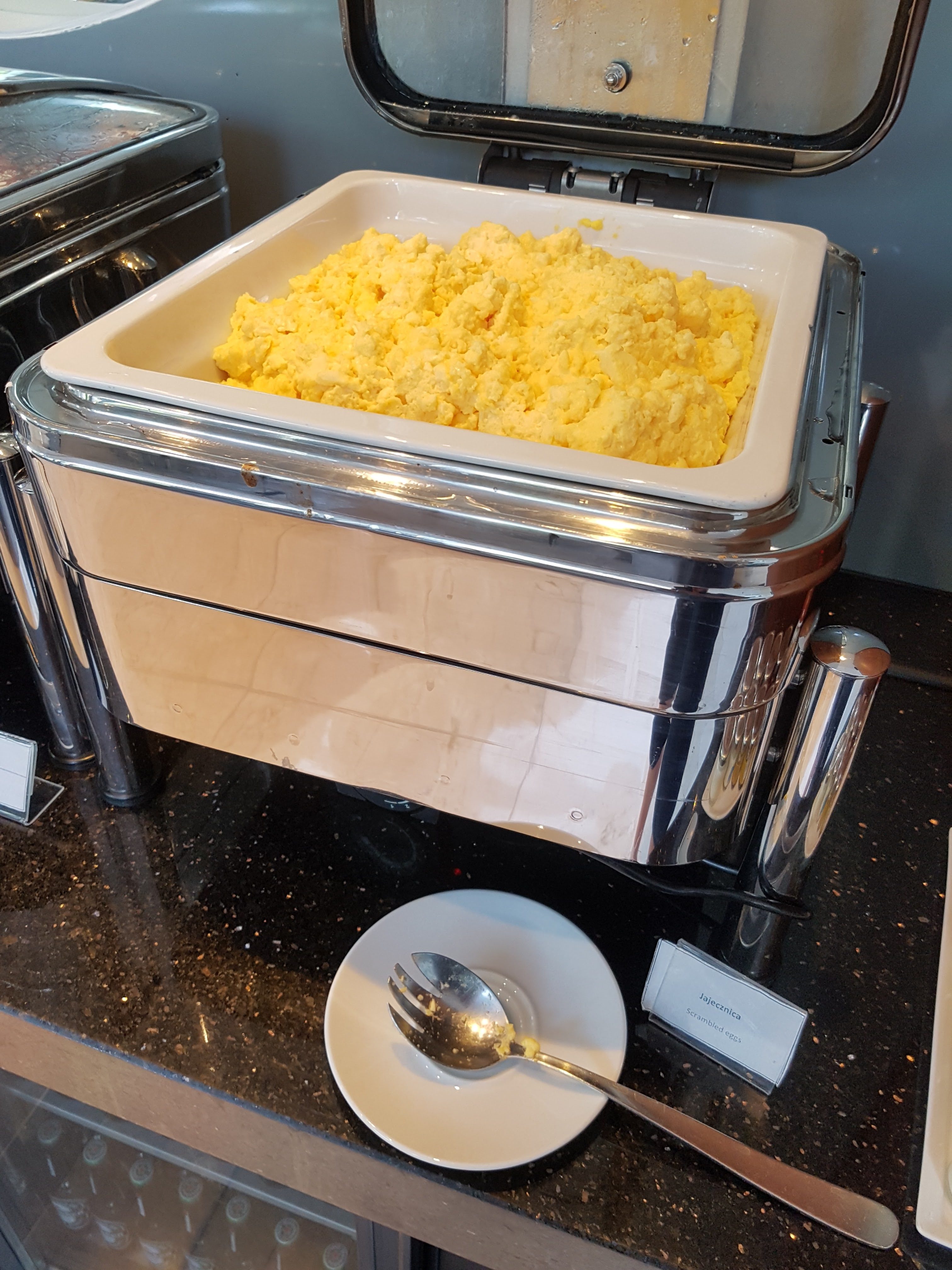 Hilton Warsaw Hotel and Convention Centre, Warszawa - Executive Lounge - oferta śniadaniowa