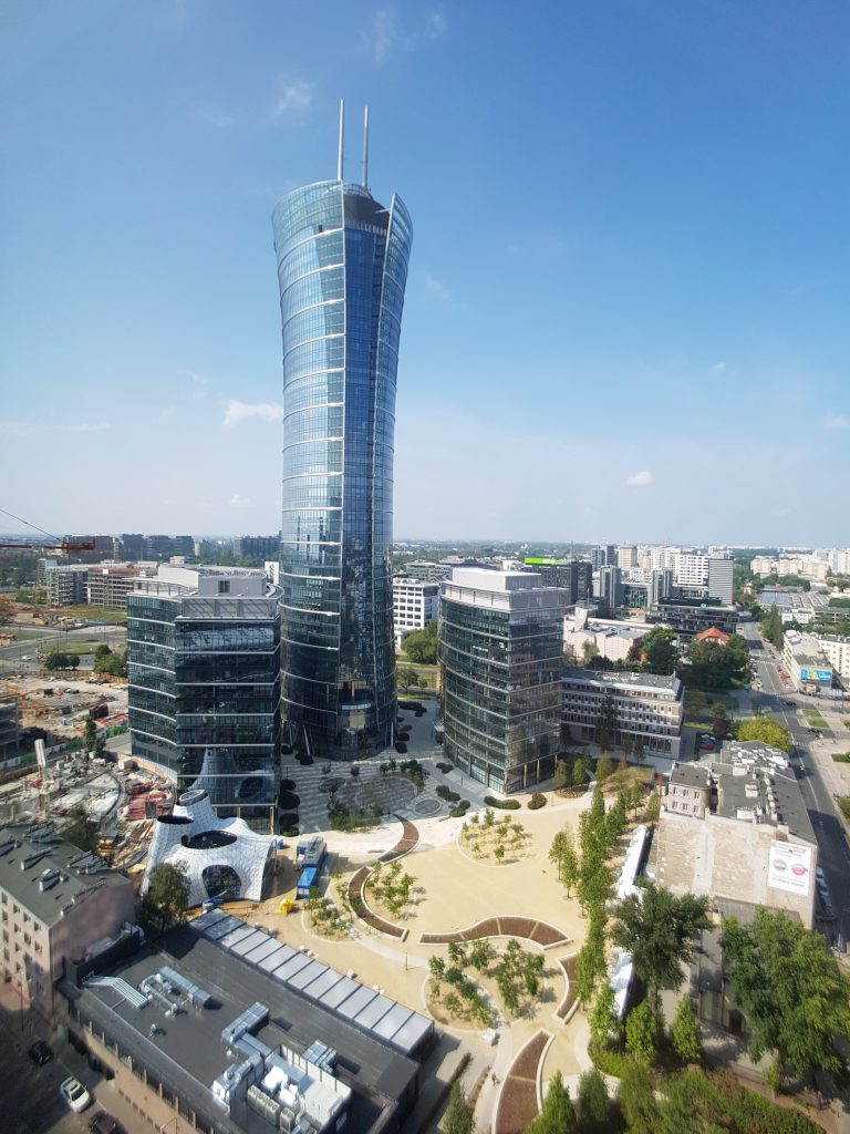 Hilton Warsaw Hotel and Convention Centre, Warszawa - Pokój Executive Plus - widok z okna