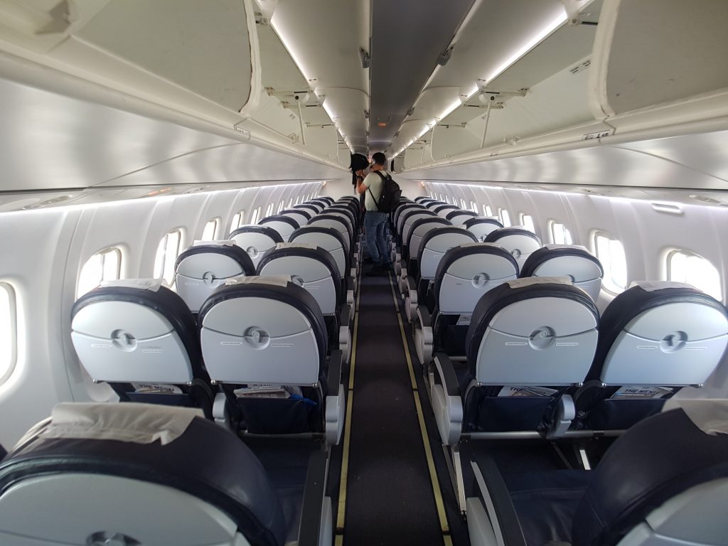 SAS ATR 72 - kabina