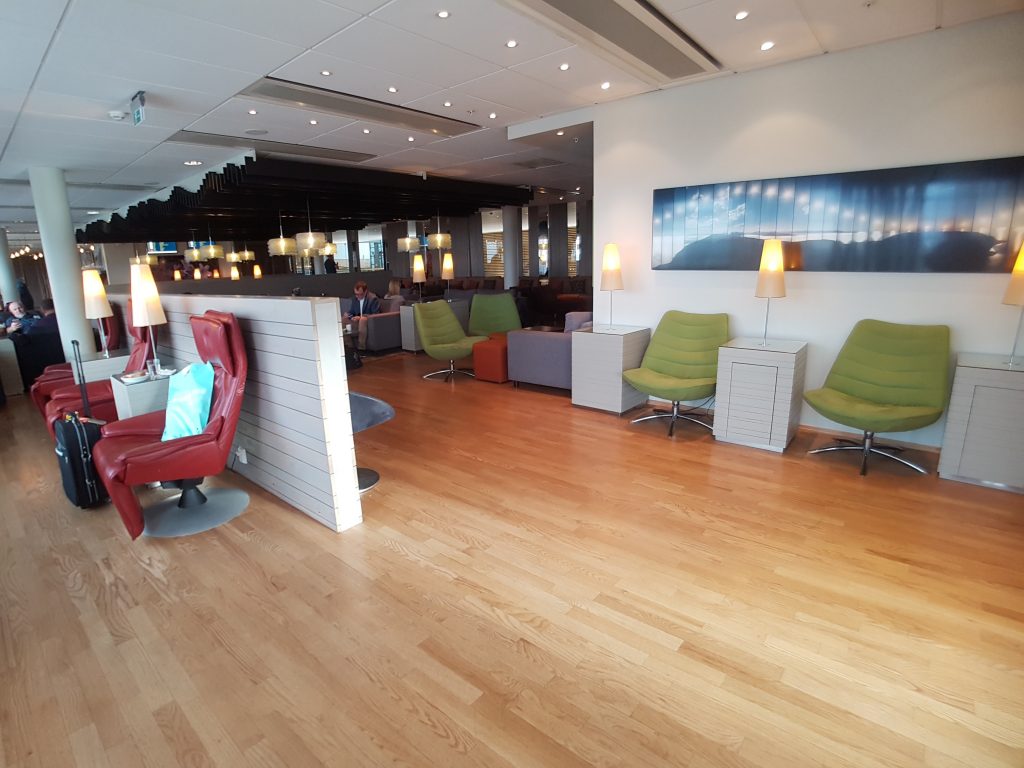 Salonik biznesowy OSL Lounge, Oslo - miejsca siedzące