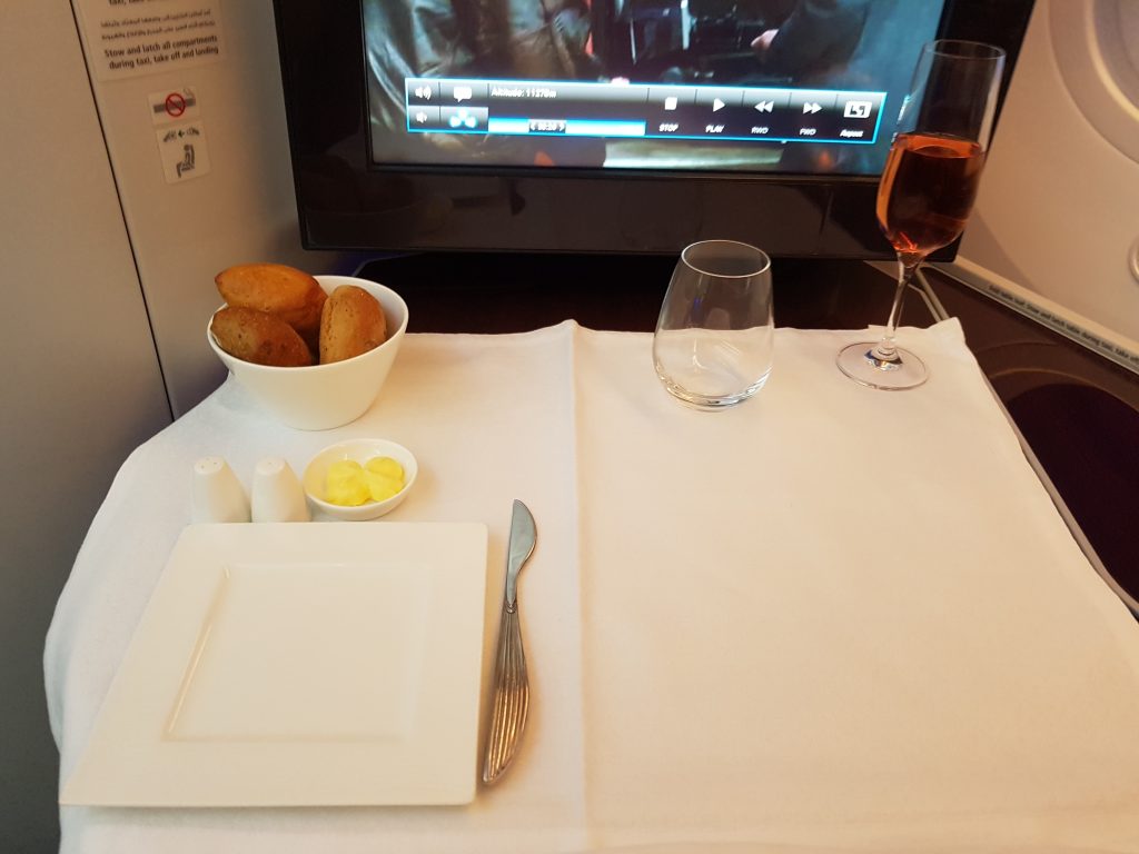 Klasa Biznes Qatar Airways B787 Dreamliner – serwis