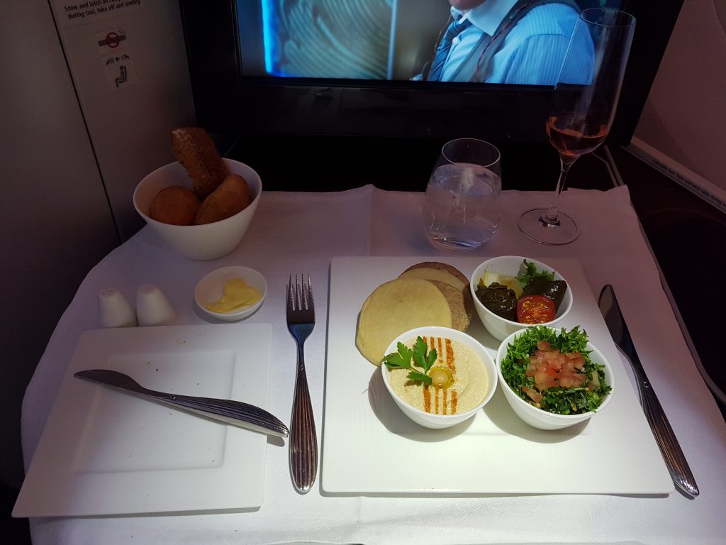 Klasa Biznes Qatar Airways B787 Dreamliner – serwis