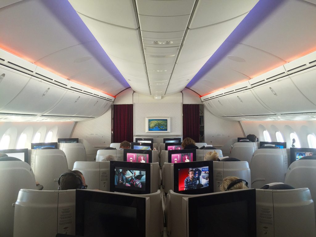 Klasa Biznes Qatar Airways B787 Dreamliner