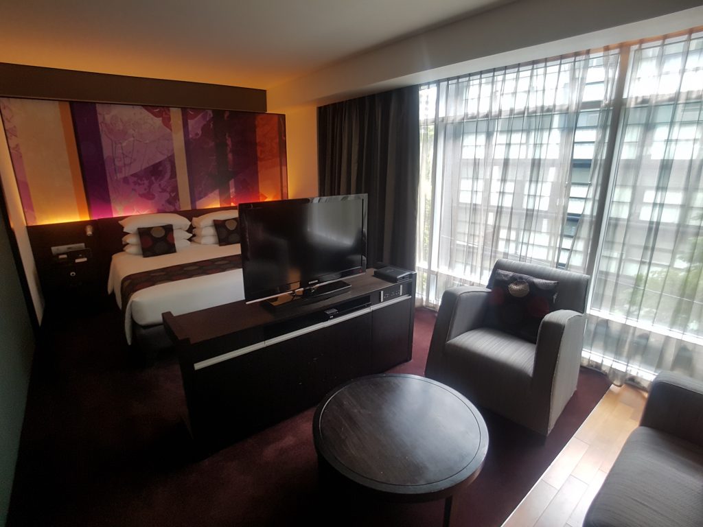 Park Plaza Bangkok Soi 18 - apartament, strefa dzienna