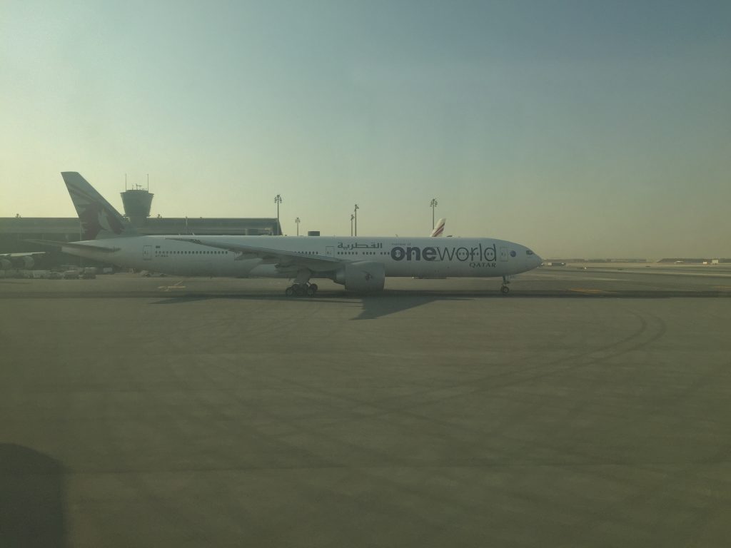 Klasa Biznes Qatar Airways B787 Dreamliner – lotnisko w Doha