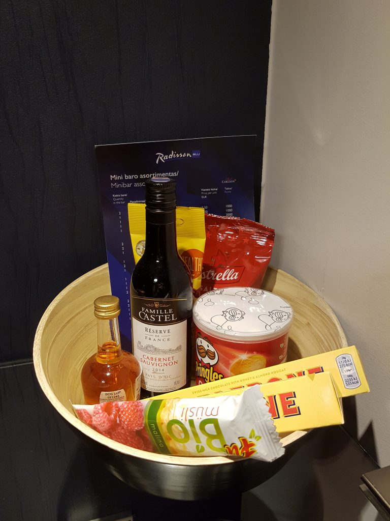 Radisson Blu Lietuva Hotel, Wilno – mini bar